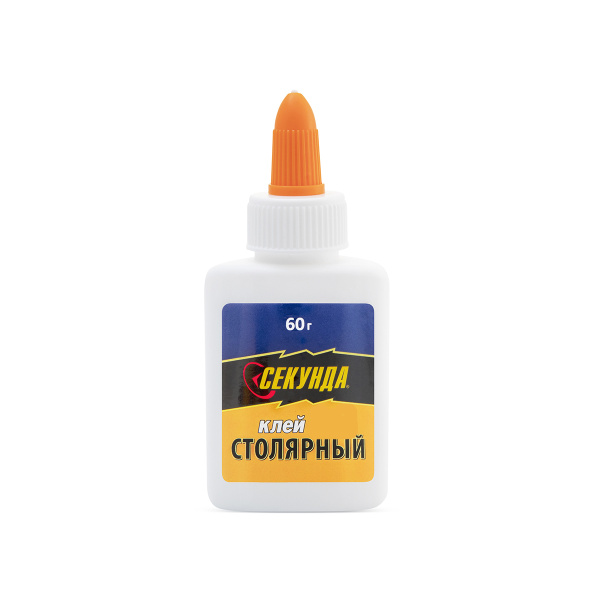 Клей столярный СЕКУНДА, 60 г шоу-бокс; 11597399