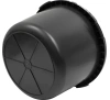 Таз строительный круглый 45 л, черный 435х340х335 MAXIM; 11614986