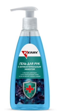 Гель для рук с антибактериальным эффектом Kerry флакон 250мл KR-405; 11606152