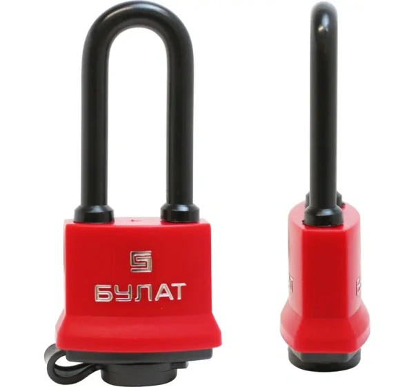 Замок навесной 5 ключей d-6,5 мм всепогодный чугун БУЛАТ ВС 1-П41-01 ПЛ/15853; 11614581
