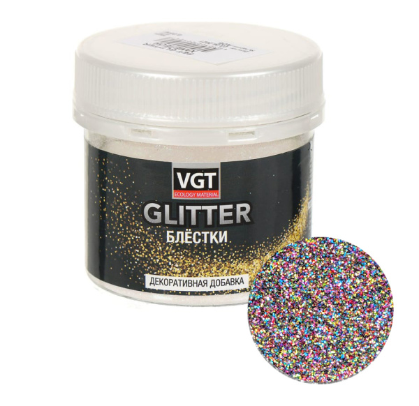 Сухие блёстки PET GLITTER 50гр