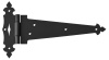 Петля-стрела ГОТИКА ПС-300 черный (Балаково) DOMART; 11614826