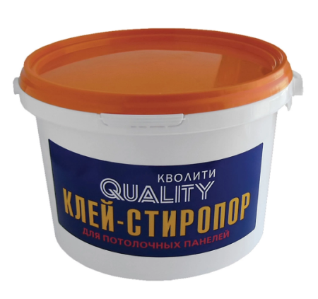 Клей QUALITY стиропор 4кг 4607127380174  56523