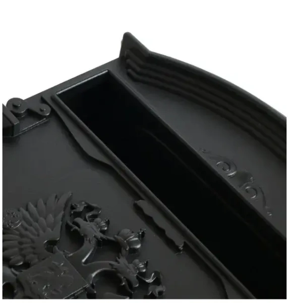Ящик почтовый ГЕРБ черный АЛЛЮР №4011; 11614731