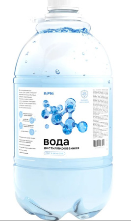Вода дистиллированная 5л ПЭТ KIPNI; 11614157