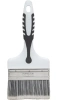 Кисть Black White PREMIUM универсальная 100х15мм, серебристая щетина, 2К ручка DECOR 860-100; 11607154