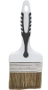 Кисть Black White для лака 100х15мм, темная щетина, 2К ручка DECOR  830-100; 11607150