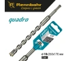 Бур SDS+ 4 грани Rennbohr Quadro 18x260мм (511826); 11614497