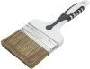 Кисть Black White для лака 100х15мм, темная щетина, 2К ручка DECOR  830-100; 11607150