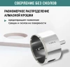 Коронка алмазная по керамике 68 мм трехгранный хвостовик VIRA 559509; УТ-00000223