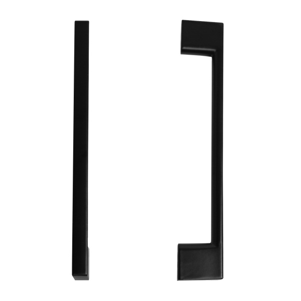 Мебельная ручка-кнопка черный матовый (2 штуки) StahlBuro А302-96 BL/16667; 11614943