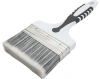 Кисть Black White PREMIUM универсальная 120х15мм, серебристая щетина, 2К ручка DECOR  860-120; 11607155