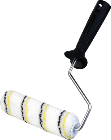 Валик микрофибра 150 мм, d 30 мм, бюгель 6 мм, ворс 9 мм 420-2150 DECOR Black Edition midi; 11614421