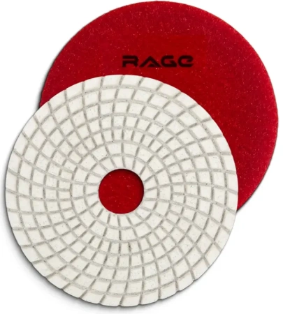 Алмазный гибкий шлифовальный круг 100 мм Р100 RAGE 558029; УТ-00000280