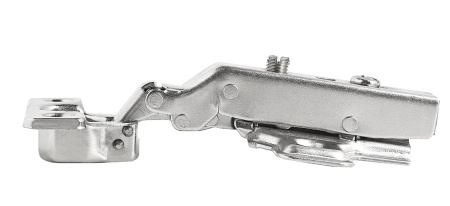 Петля-мини мебельная D26 Clip-On полунакладная с доводчиком, хром уп.2шт. StahlBuro 15909; 11615065