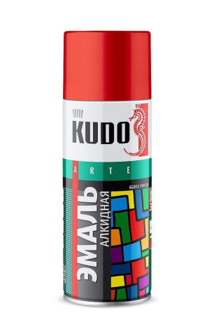 Эмаль алкидная универсальная KUDO RAL 6011, 520мл фисташковый; 54682