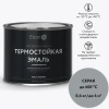 Эмаль термостойкая серая 400 градусов (0,4кг) Elcon Max Therm 00-00002916; 11612476
