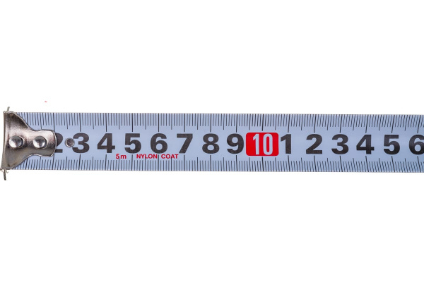 Рулетка 5м-25мм с магнитом, автостоп,лентой нейлон  Effecta Nylon  (580525); 11612890