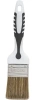 Кисть Black White для лака 50х15мм, темная щетина, 2К ручка DECOR 830-050; 11607152