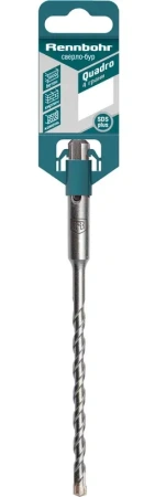 Бур SDS+ 4 грани  25x260мм Rennbohr Quadro (512526); 11614107