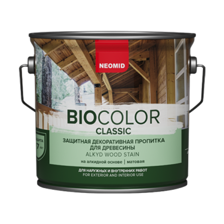 Защитный состав для дерева NEOMID BIO COLOR CLASSIC Тик (2,7л) 1/3 11594342