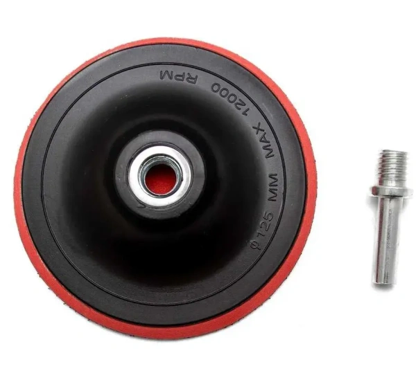 Тарелка опорная с липучкой для шлифовальных листов 125 мм VIRA 558003; УТ-00000274