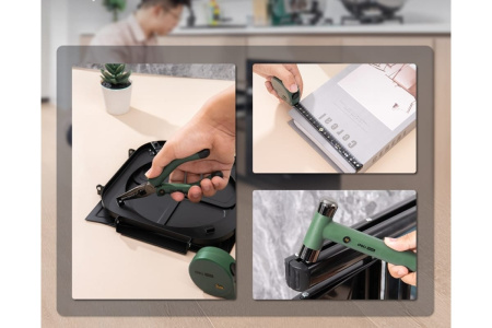Набор ручного инструмента 6 предметов Home Series Green Deli Deli HT0006L; 11613151