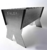 Мангал разборный 300х300х496мм, сталь 1,8мм, вес 7кг ZINLER  (МРЗ-1); 11608713