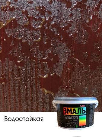 Эмаль акриловая глянцевая №603 оксид красный RAL 3009, 2,5кг  PALIZH СЕ-603-2,5; 11605613