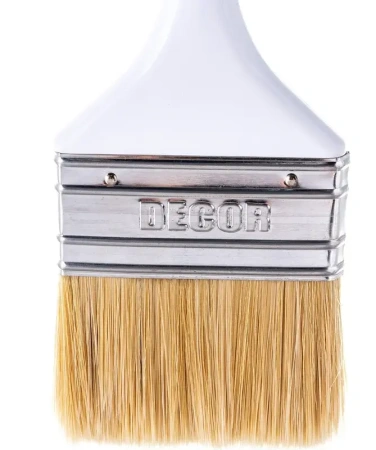 Кисть White Edition STANDARD универсальная 75х15 мм, светлая щетина DECOR 700-075; 11606354