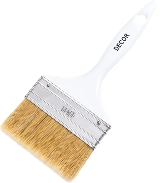 Кисть White Edition STANDARD универсальная 100х15 мм, светлая щетина DECOR 700-100; 11606355