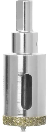 Коронка алмазная по керамике 25 мм трехгранный хвостовик VIRA 559502; УТ-00000205