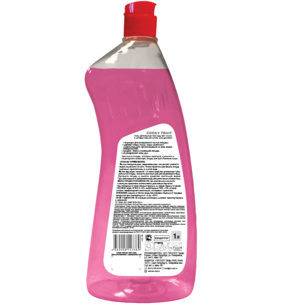 Гель для мытья посуды с ароматом фруктов PROSEPT Cooky Fruit 1 л 134-1; 11612486