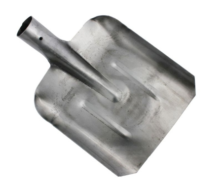 Лопата совковая 235х345мм из рельсовой стали с ребрами жесткости, тулейка d-40 МШЗ (ЛСВ-235345РС); УТ-00000018