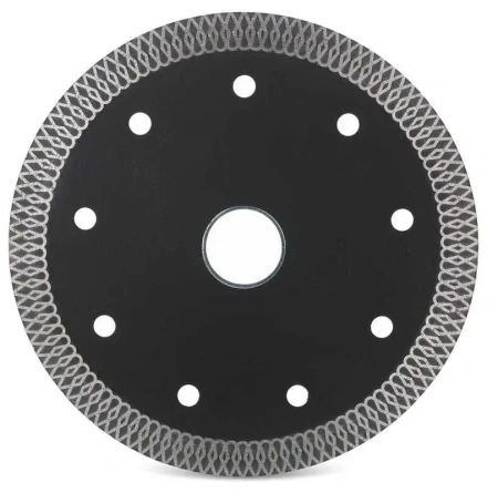 Диск алмазный 125 мм по керамограниту и керамике тонкий, чистый рез RAGE 605125; УТ-00000249