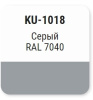 Эмаль алкидная универсальная KUDO RAL 7040 520мл глянцевый серый; 11587896 