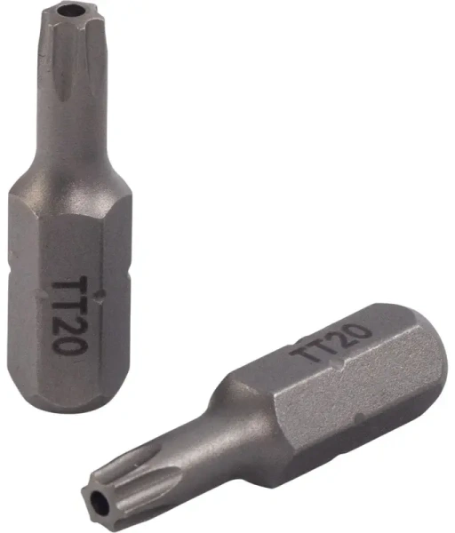 Биты магнитные 25мм CR-V TORX T20 2шт. VIRA 554143; УТ-00000224