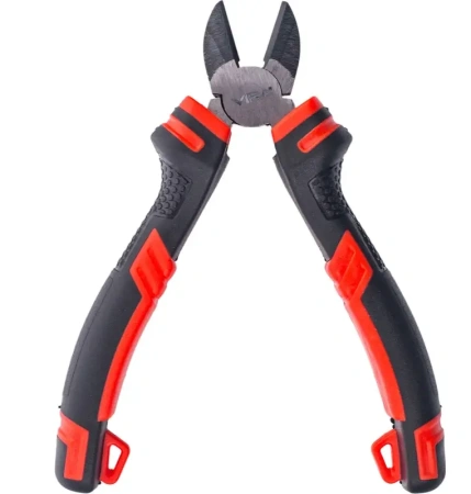 Бокорезы для проводов усиленные 160 мм 6 дюймов, сталь CS 55,  2К ручка VIRA 311039; УТ-00000322