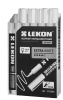 Маркер перманентный 1,5мм белый LEKON EXTRA WHITE 012392; 11614374