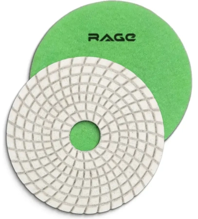 Алмазный гибкий шлифовальный круг 100 мм Р50 RAGE 558027; УТ-00000283