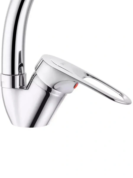 Смеситель для кухни с высоким изливом (крепление гайка) ЭВЕРЕСТ В59-025; 11597861