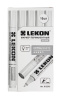 Маркер перманентный 3мм белый LEKON EXTRA WHITE 012393; 11614373