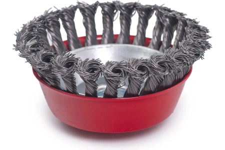 Щетка для УШМ чашка крученая 125 мм VIRA 577025; УТ-00000325