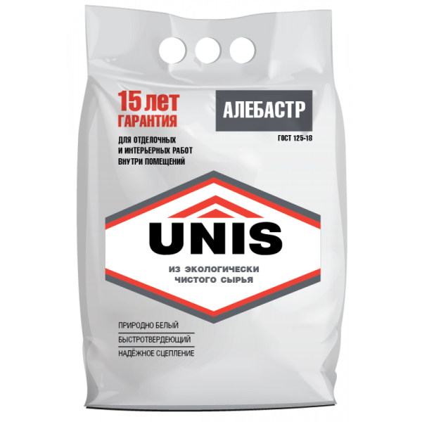 Алебастр UNIS, 5 кг; 3407