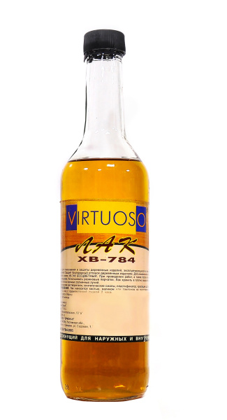 Лак быстросохнущий для дерева ХВ-784 VIRTUOSO 0,5л