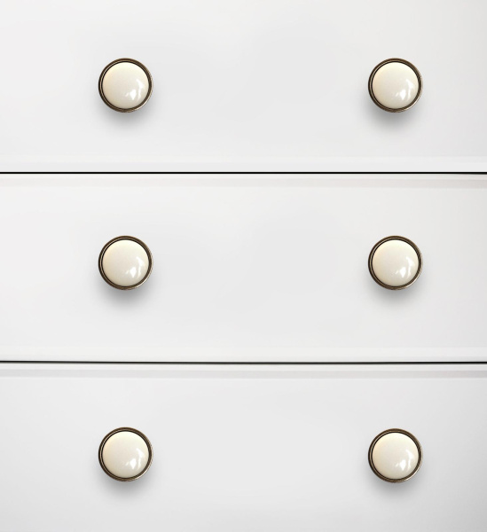 Мебельная ручка-кнопка старая бронза (2 штуки) StahlBuro C2501 AB; 11614940