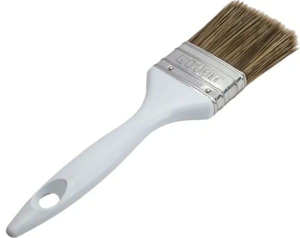 Кисть PROFI для лака 65х15мм темная щетина, пластиковая ручка DECOR 730-063; 11606426