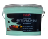Краска PALIZH акриловая интерьерная моющаяся №307 мята,  3,7 кг; 11605598