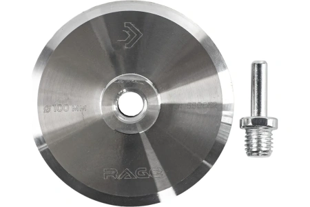 Тарелка опорная алюминиевая для УШМ 100 мм RAGE by VIRA  558052; УТ-00000272