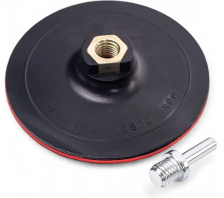 Тарелка опорная жесткая для УШМ и дрели 125 мм VIRA 558050; УТ-00000275